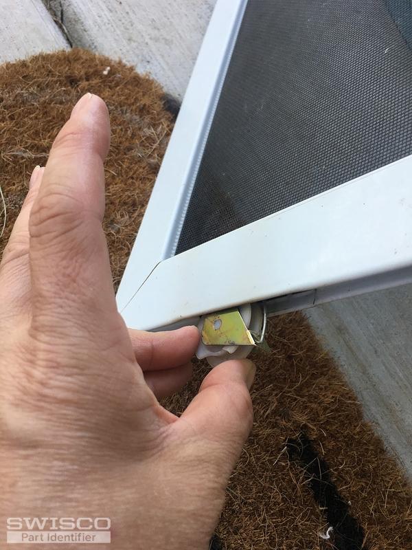 roller on patio screen door