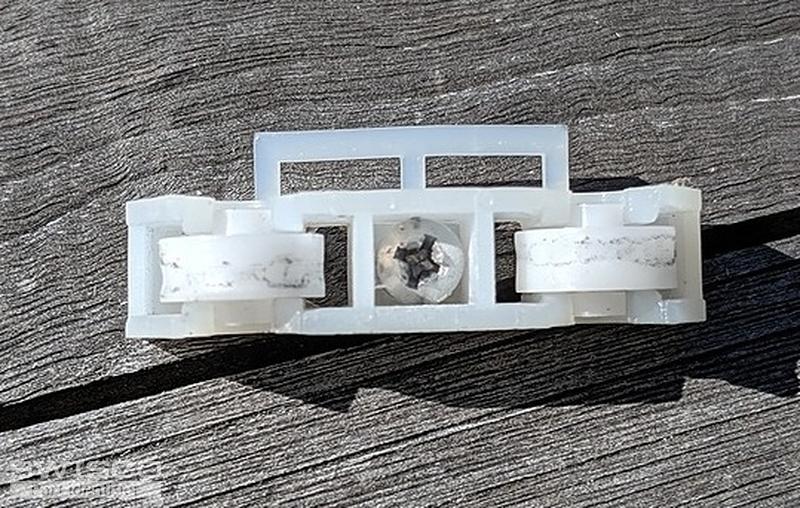 Milgard Ultra window roller assembly