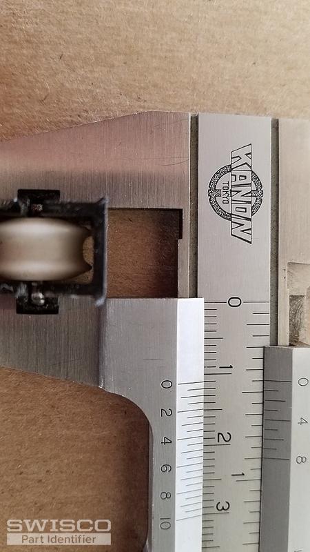 Case width without pin