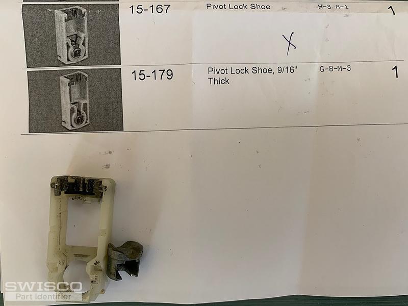 Fixing a Wenco single hung tilt window pivot shoe and spiral balance