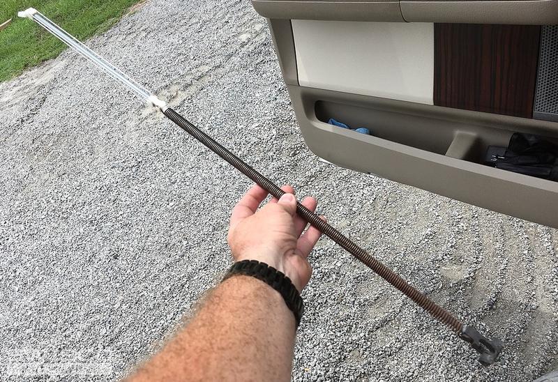 Window falls down when opened