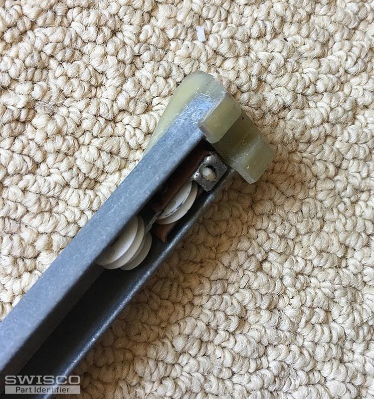 Double hung window spring balance channel type