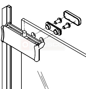 top glass clamp assembly