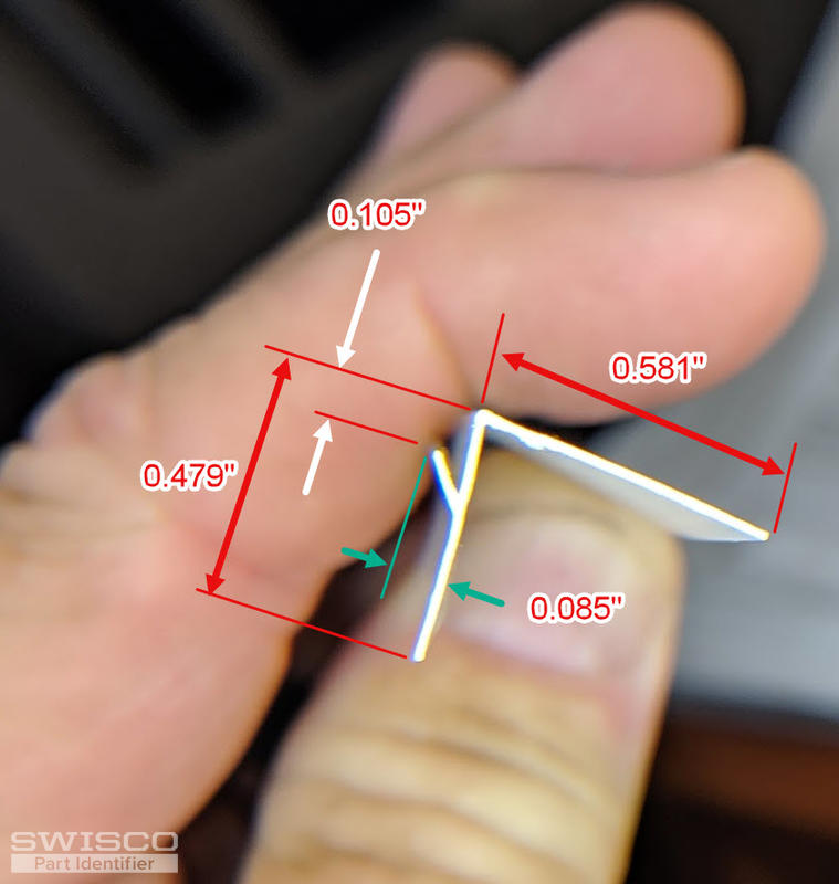 glazing bead for general aluminum windows : SWISCO.com