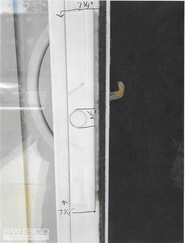 key lock set for Guardian patio door