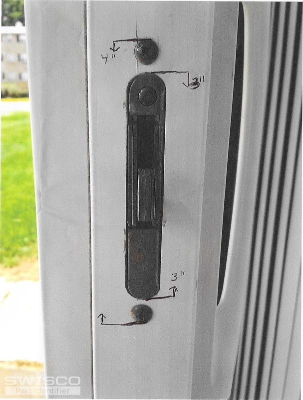 key lock set for Guardian patio door