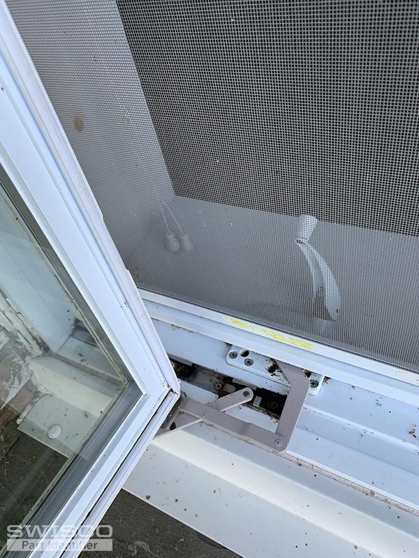 Silver line casement window won