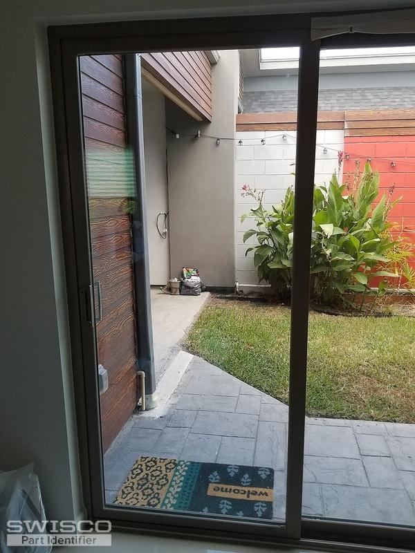 Adding exterior lock to sliding glass door