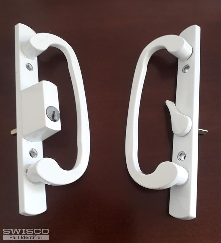 Patio door handle identification