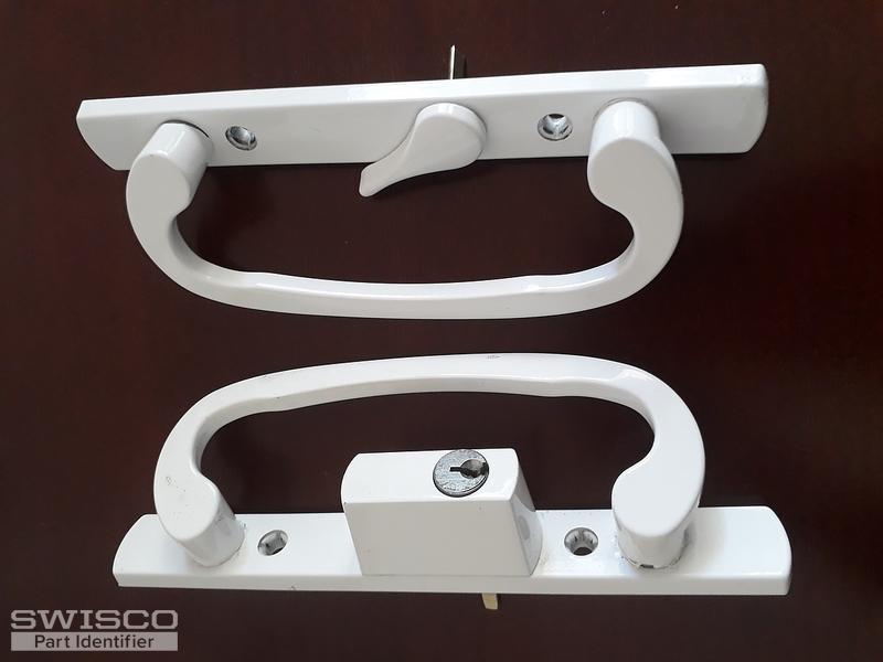 Patio door handle identification