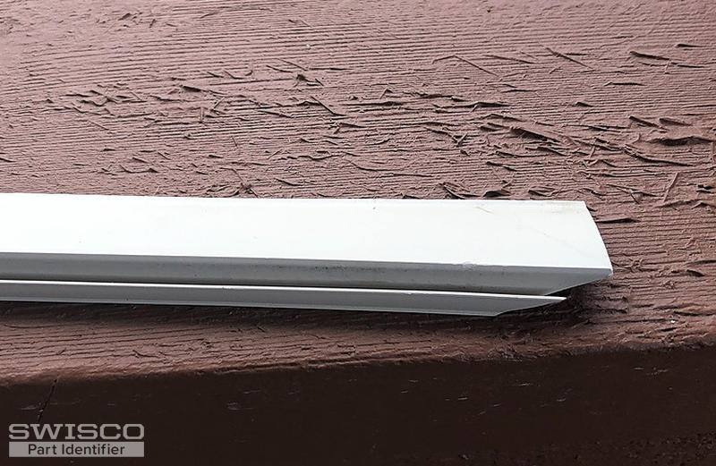 Weathershield vinyl window glazing bead