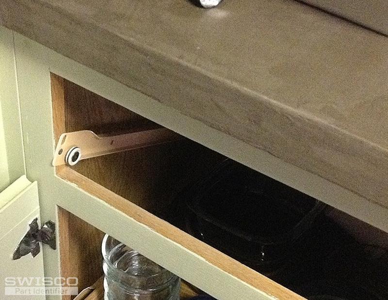 Broken drawer slide support