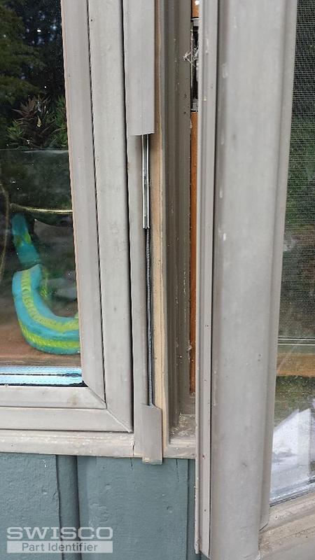 t-shaped molding in place