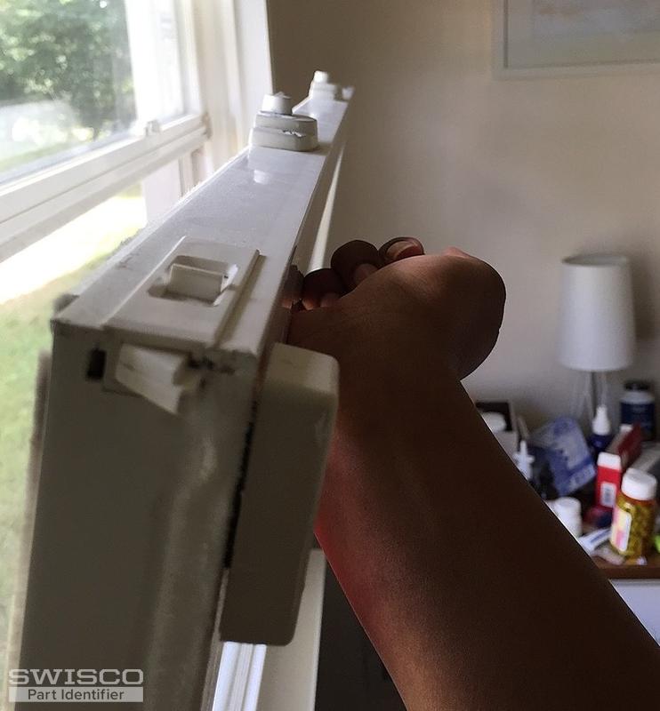 Right Tilt Latch for vinyl double hung window