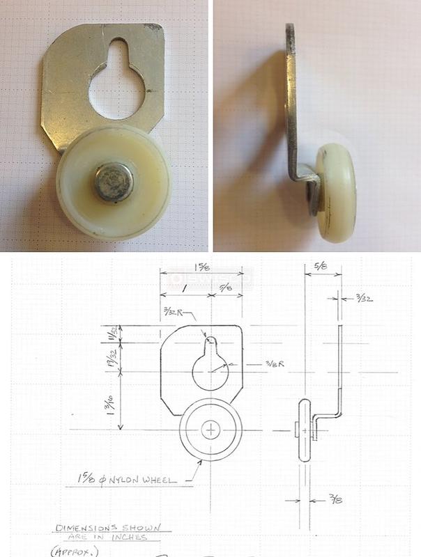 47018 pocket door part