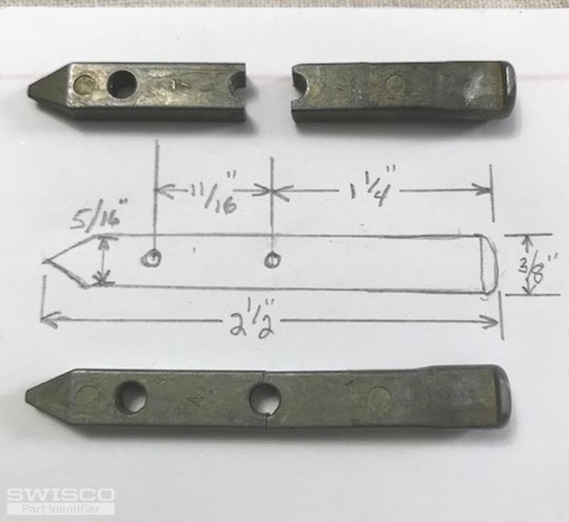 2 1-2inch Window Pivot Bar