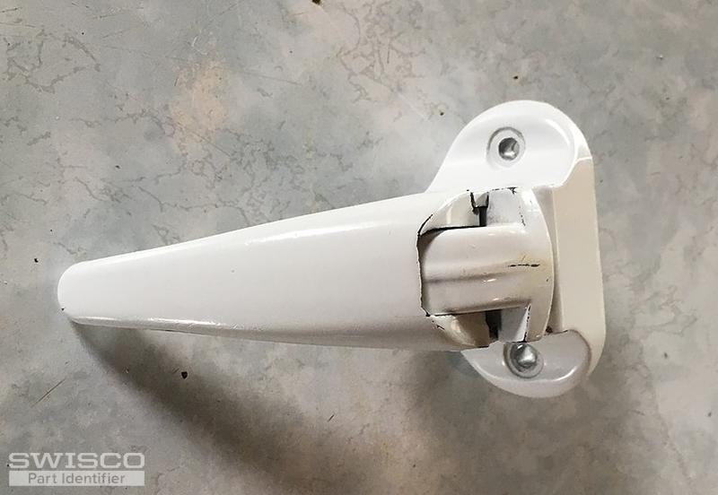 Replacement inside storm door latch