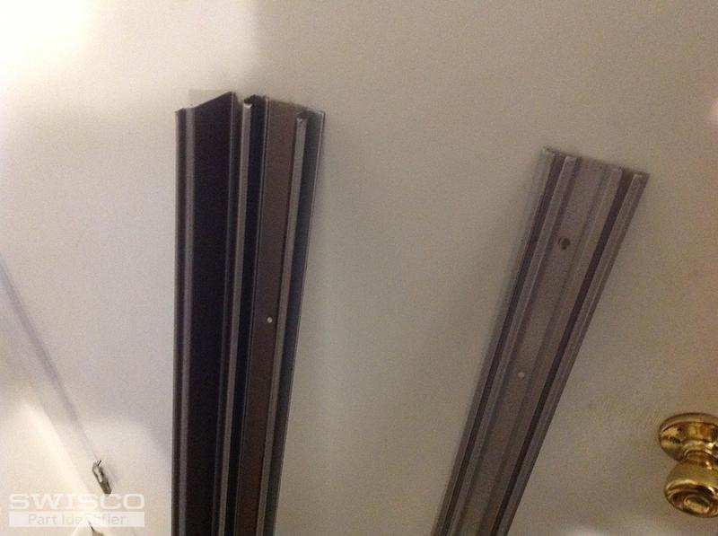 Replacement closet door tracks