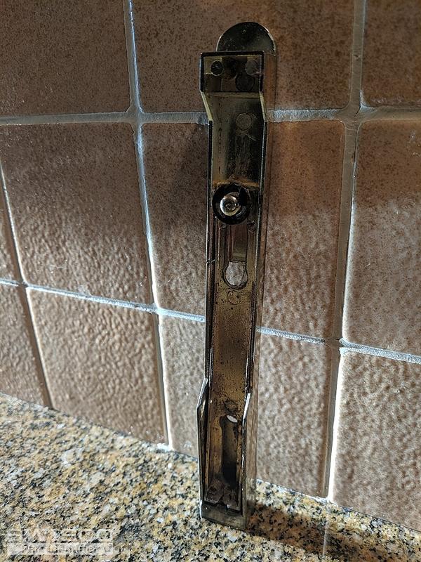 Entry door top & bottom lock