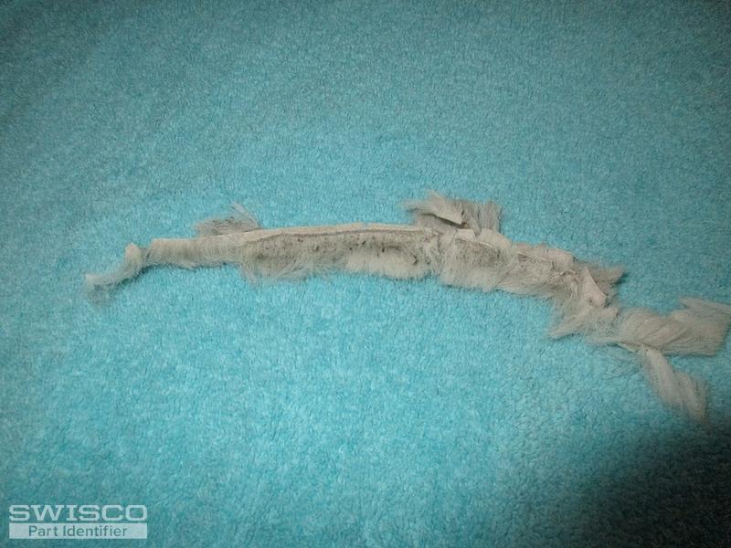 Brush weather stripping for Certainteed vinyl doublehung windows