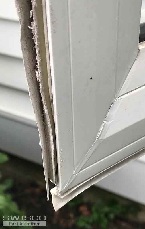 Casement windows weather stripping