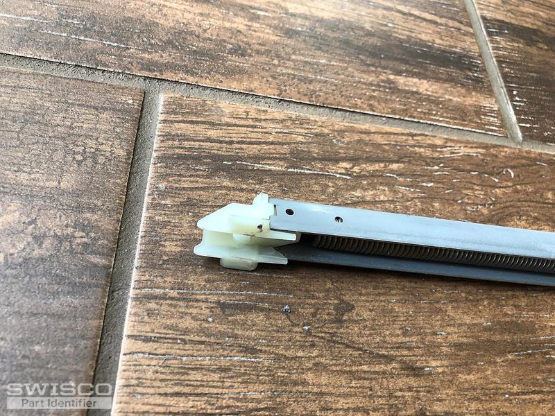 Sideload single hung window spring balance