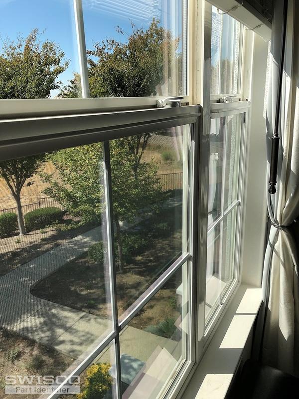 Sideload single hung window spring balance