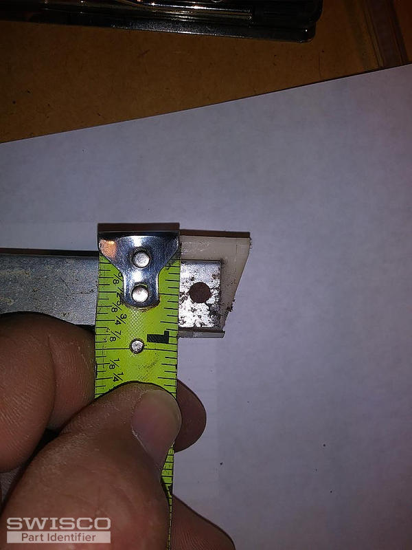 balance shoe depth or width between window casing