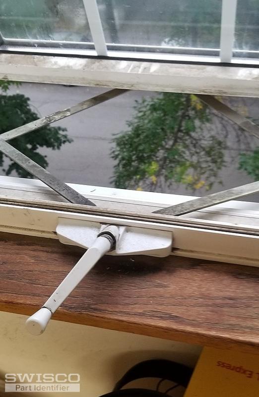 casement window latch worn out