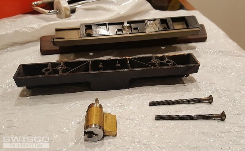 Sliding Door Handles and Lock Removed #2