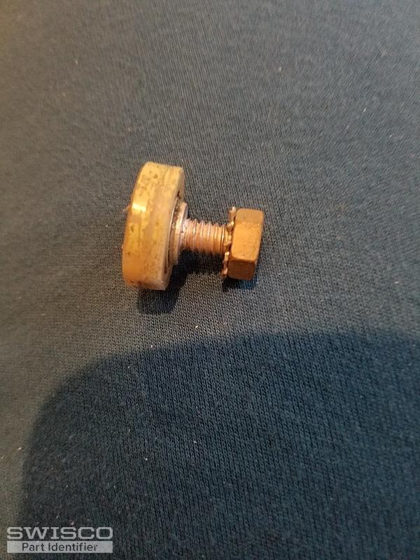 colored side view of drawer slide roller