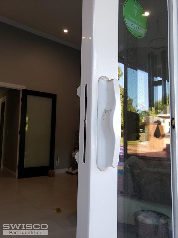 Keyed lock handle for Milgard sliding door