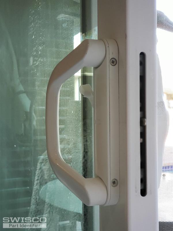 Keyed lock handle for Milgard sliding door