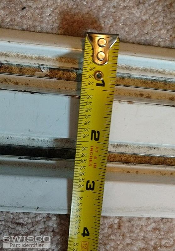 Closet door track