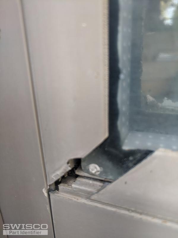 Marvin aluminium clad fixed windows vinyl glazing bead.