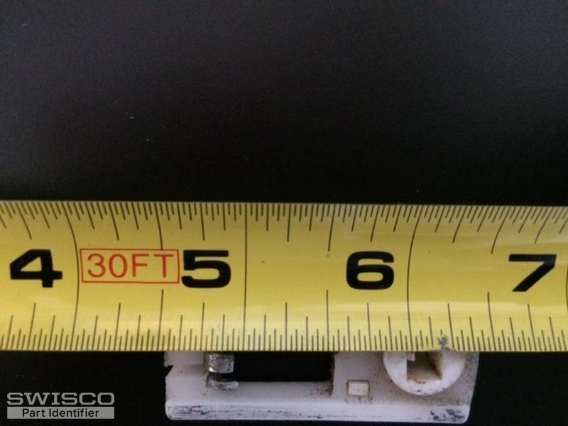height of pivot hole