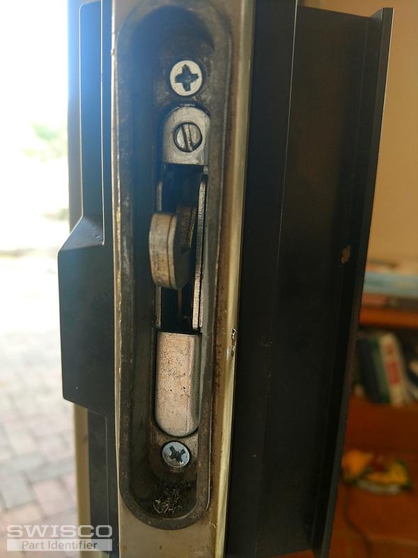 Sliding door mortice latch set