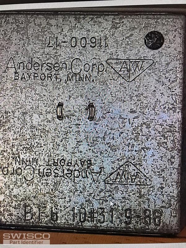 Andersen sash balance