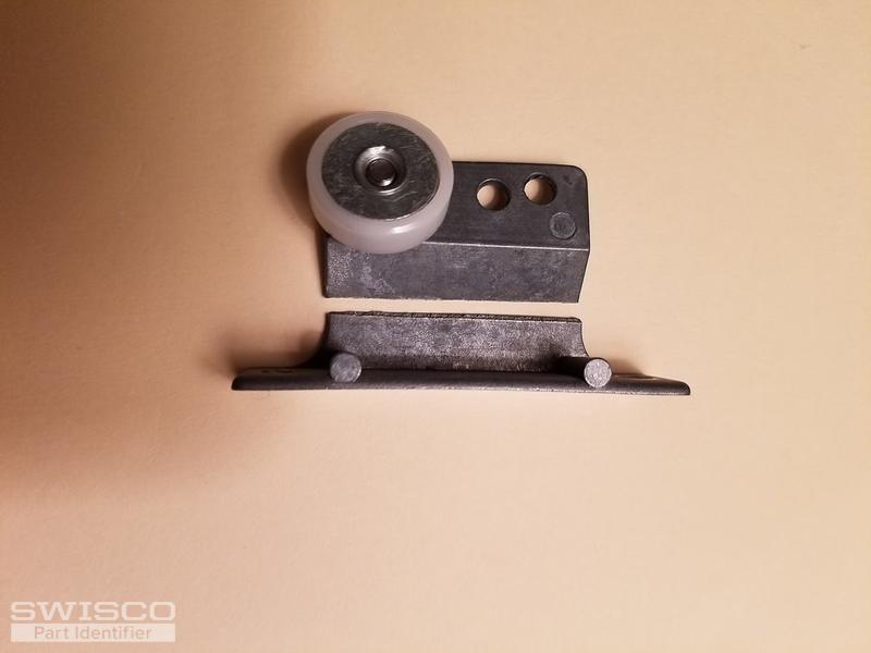 shower door roller broke in half