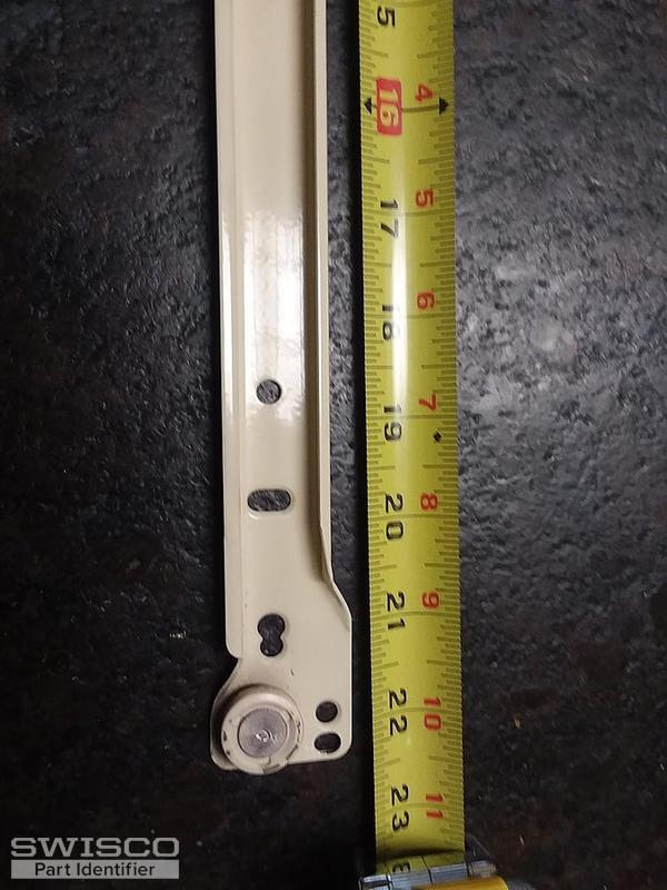 Roller end of cabinet member
