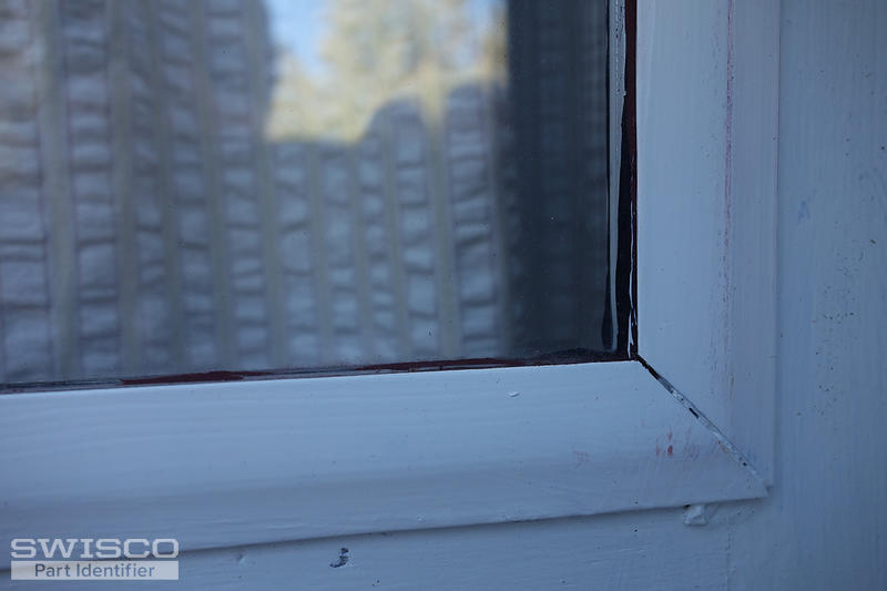 Vinyl Glazing bead for wooden window