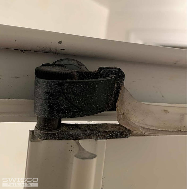 Replacement parts for curved shower door