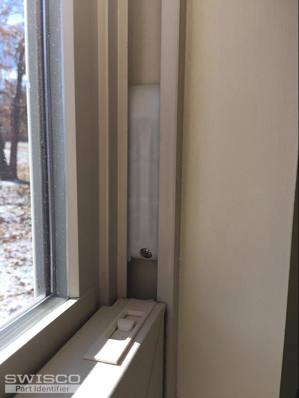 Simonton single hung vinyl window sash balance
