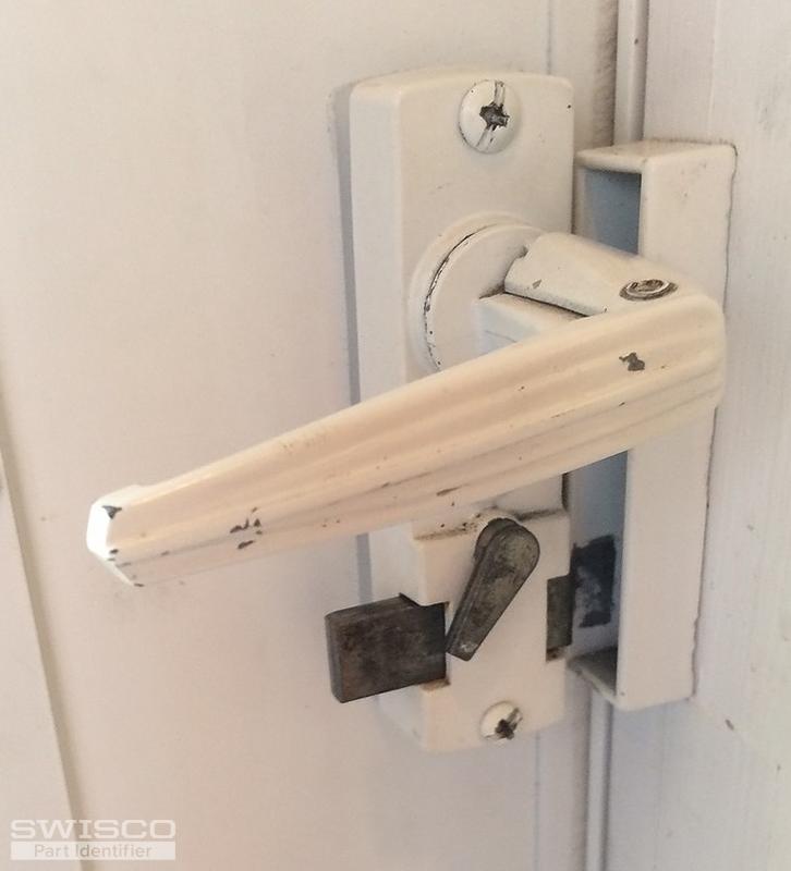 Latch part for Larson storm door