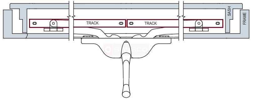 two 39-512 tracks used with 39-312 operator