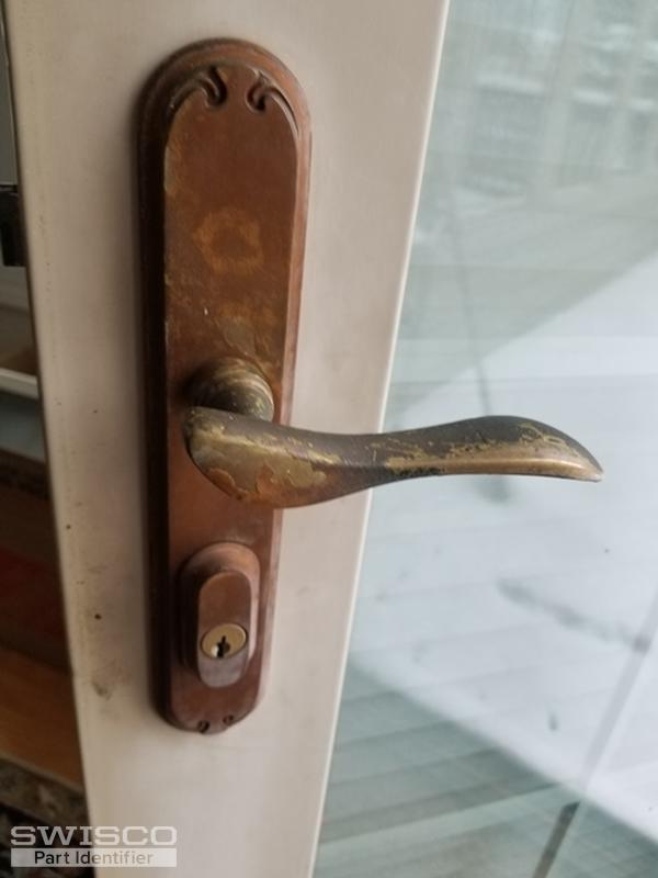 Lock outside view