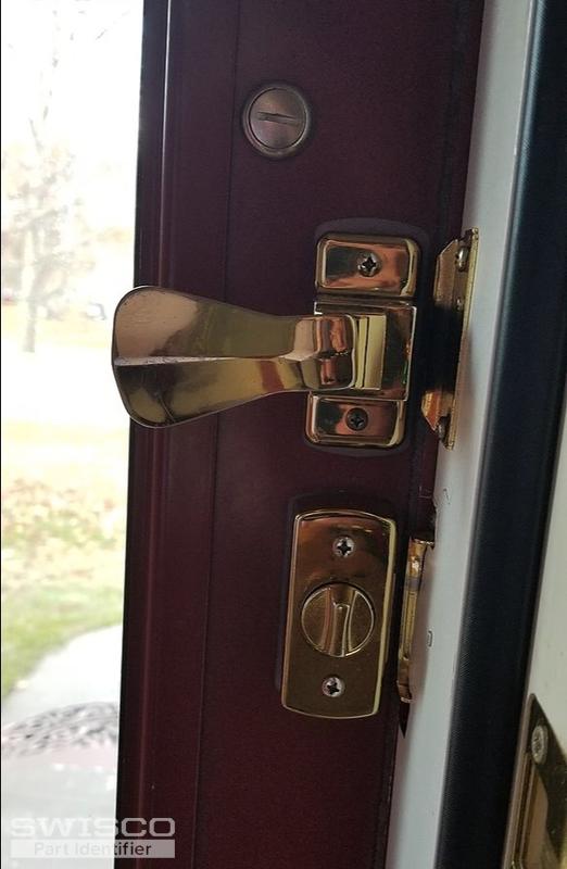 Inside Storm Door Lock