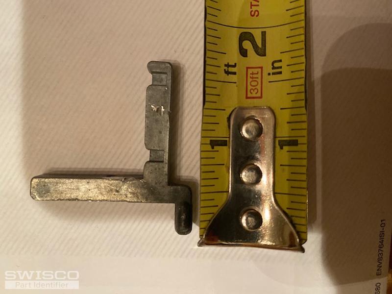 Need pin replaced for storm window part of a triple track