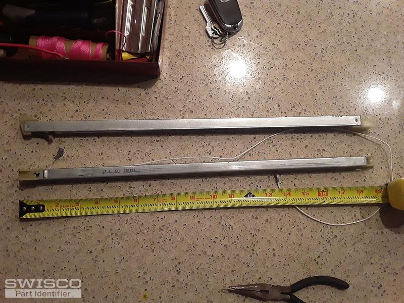 Aluminum window channel balance