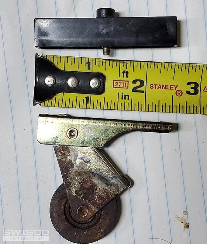 Sliding screen door wheel